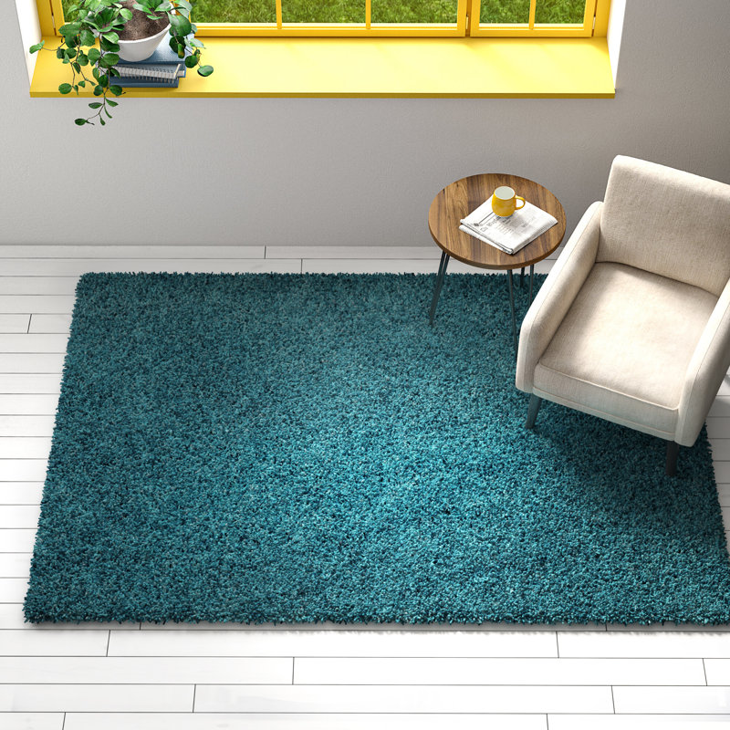 Zipcode Design Dorota Dark/Teal Rug & Reviews Wayfair.co.uk